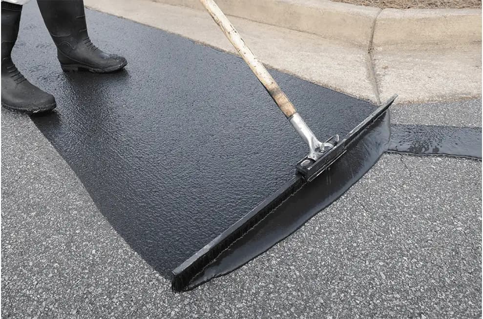 Paving work by Bryan Seal Coating & Striping Inc