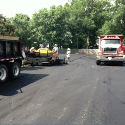 Paving work by A-Hole Paving