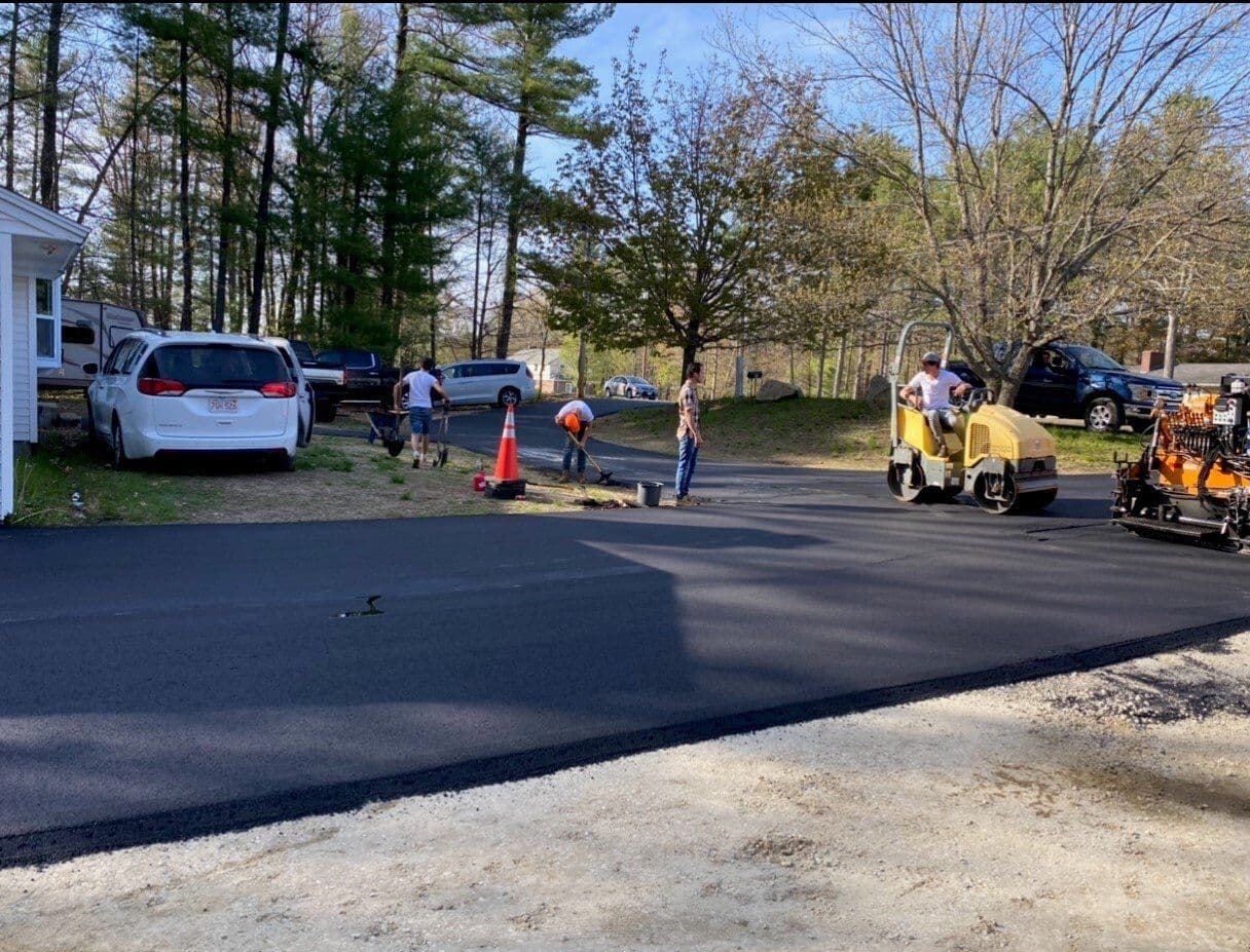 Paving work by Rhode Island Paving