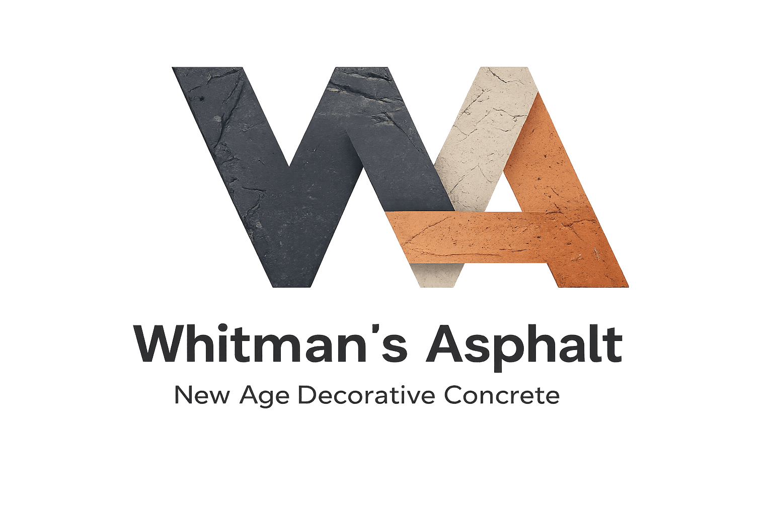 Paving work by Whitman's Asphalt and New Age Decorative Concrete