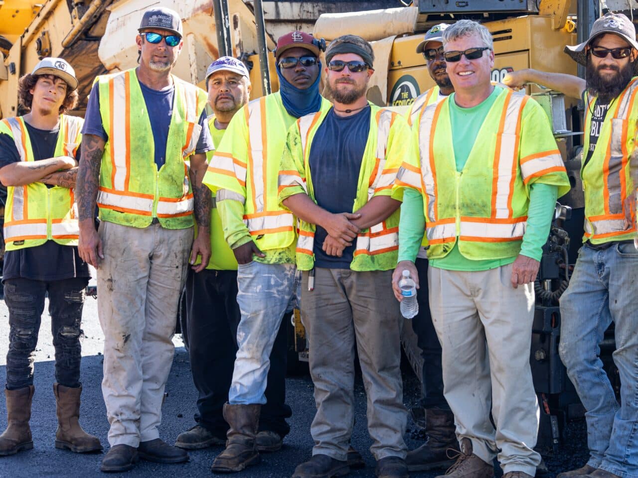 Paving work by Scruggs Co