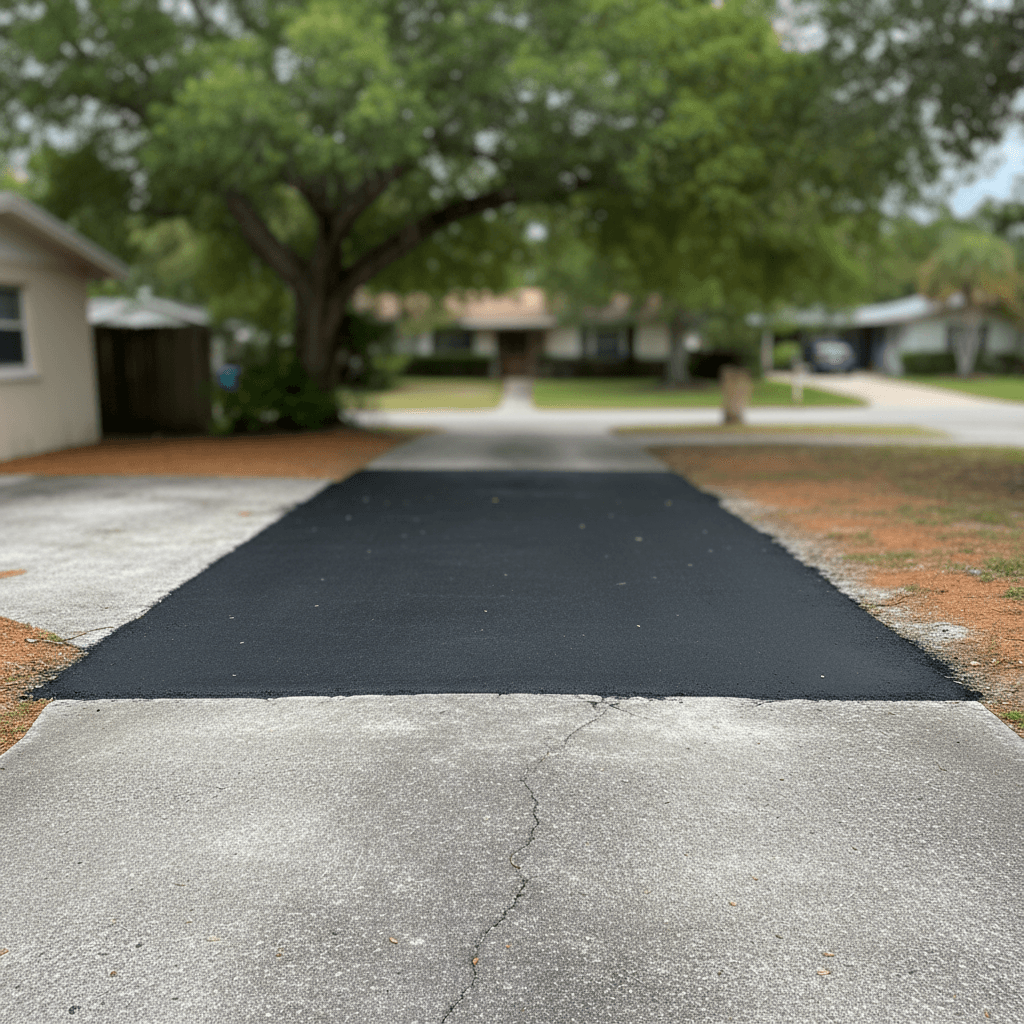 Paving work by Ace Asphalt Company
