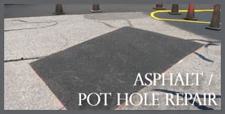 Paving work by ASPHALT PAVING & SEALCOATING CO. INC.