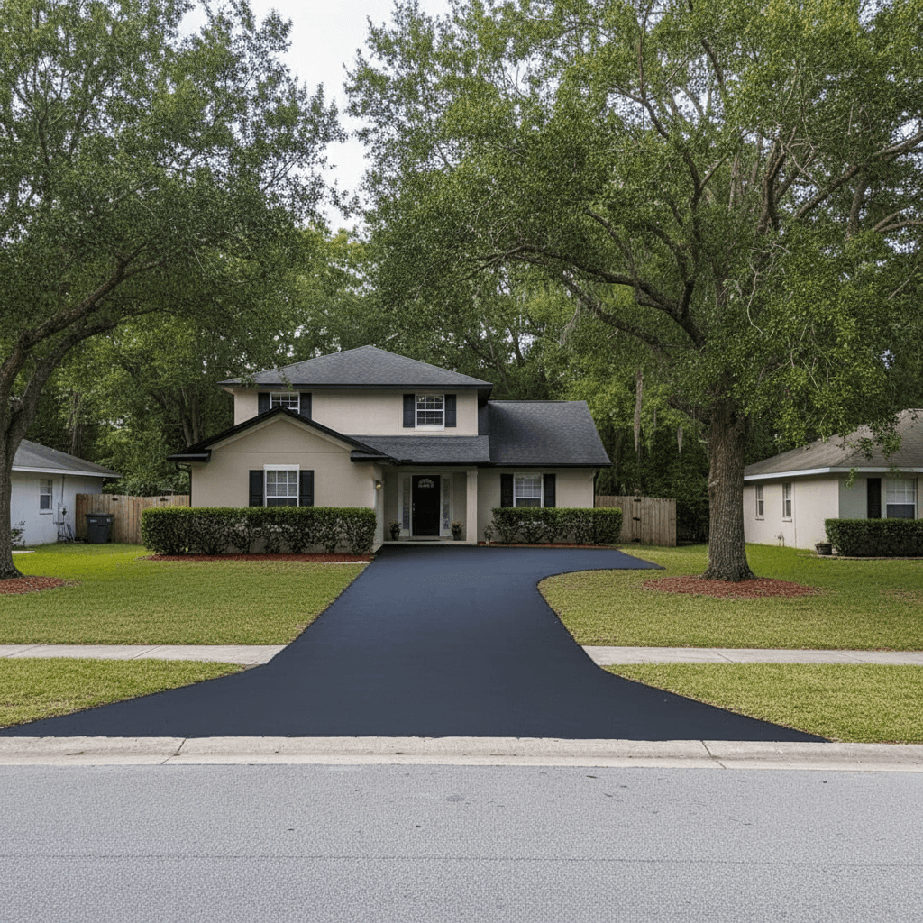 Paving work by Neighborly Asphalt Solutions