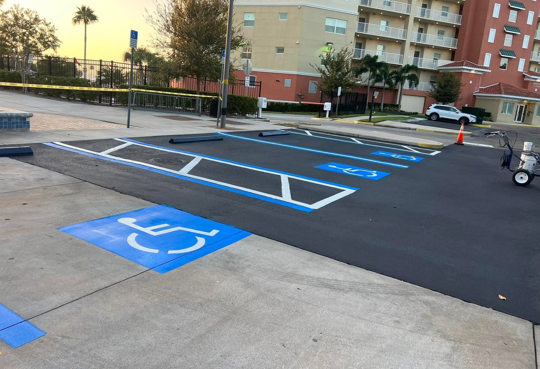 Paving work by Bay Area Asphalt Solutions llc