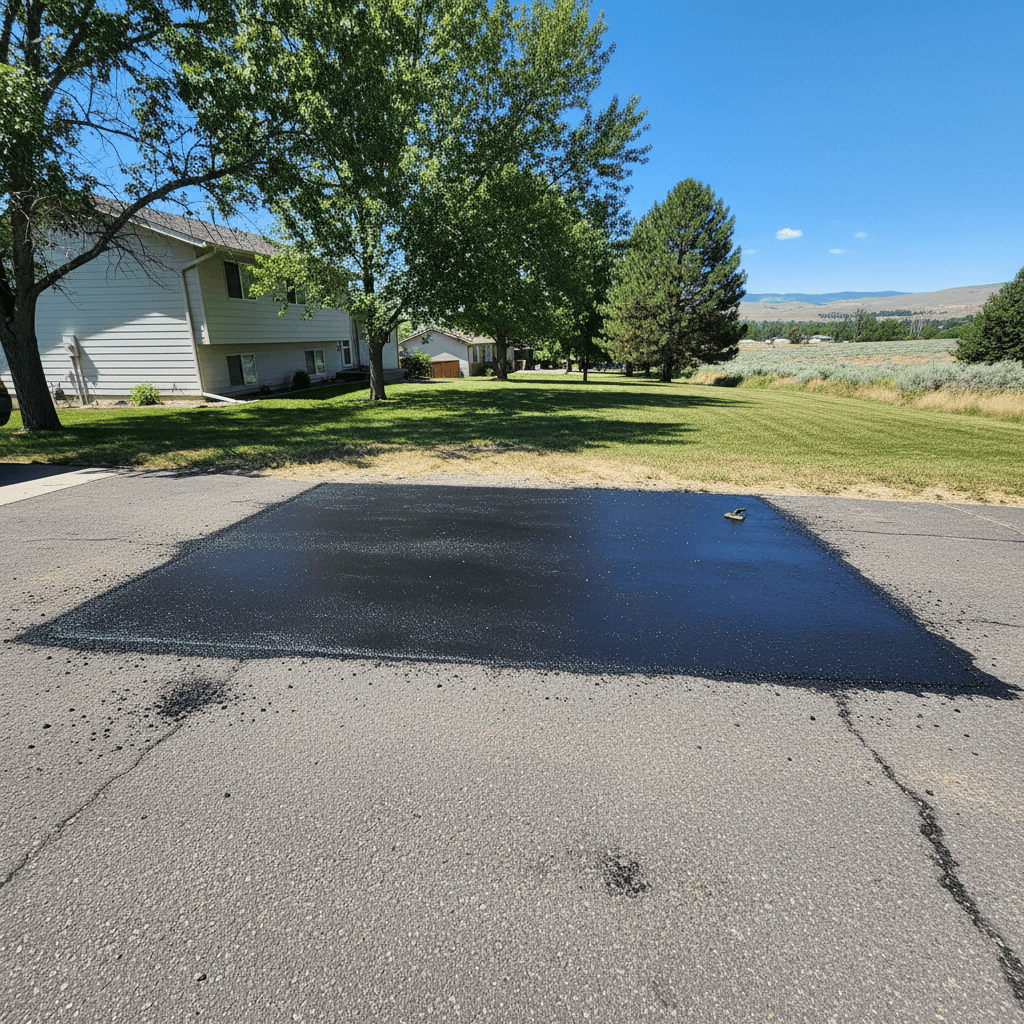 Paving work by Boise Asphalt Creations
