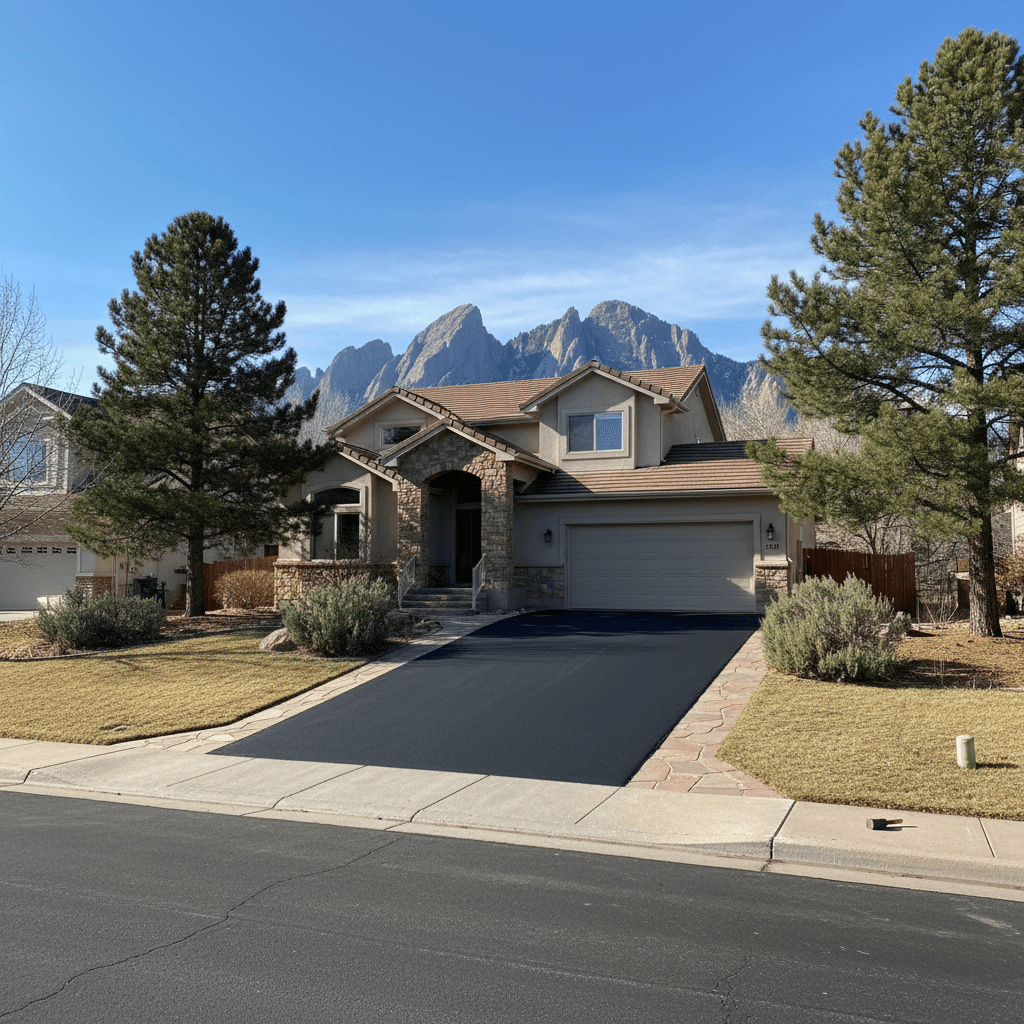 Paving work by Boulder Asphalt Pros