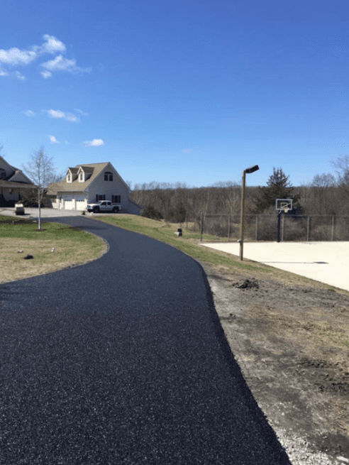 Paving work by GW Paving Inc