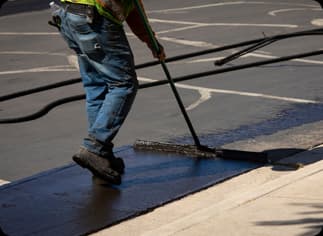 Paving work by New Pointe Contracting