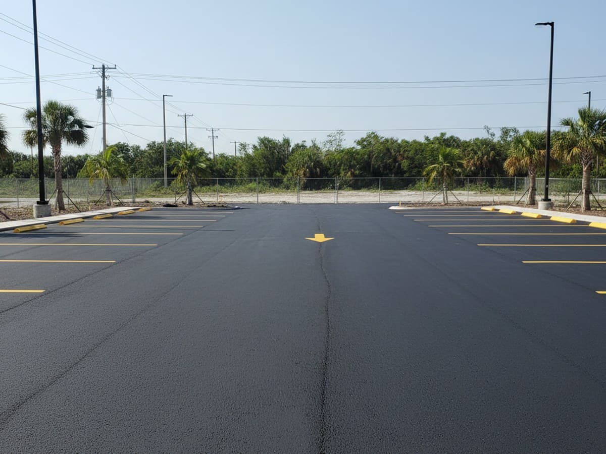 Paving work by Paradise Asphalt Co