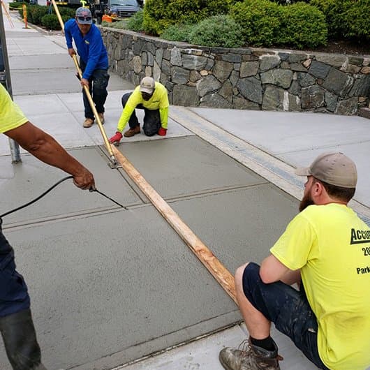 Paving work by Accumark