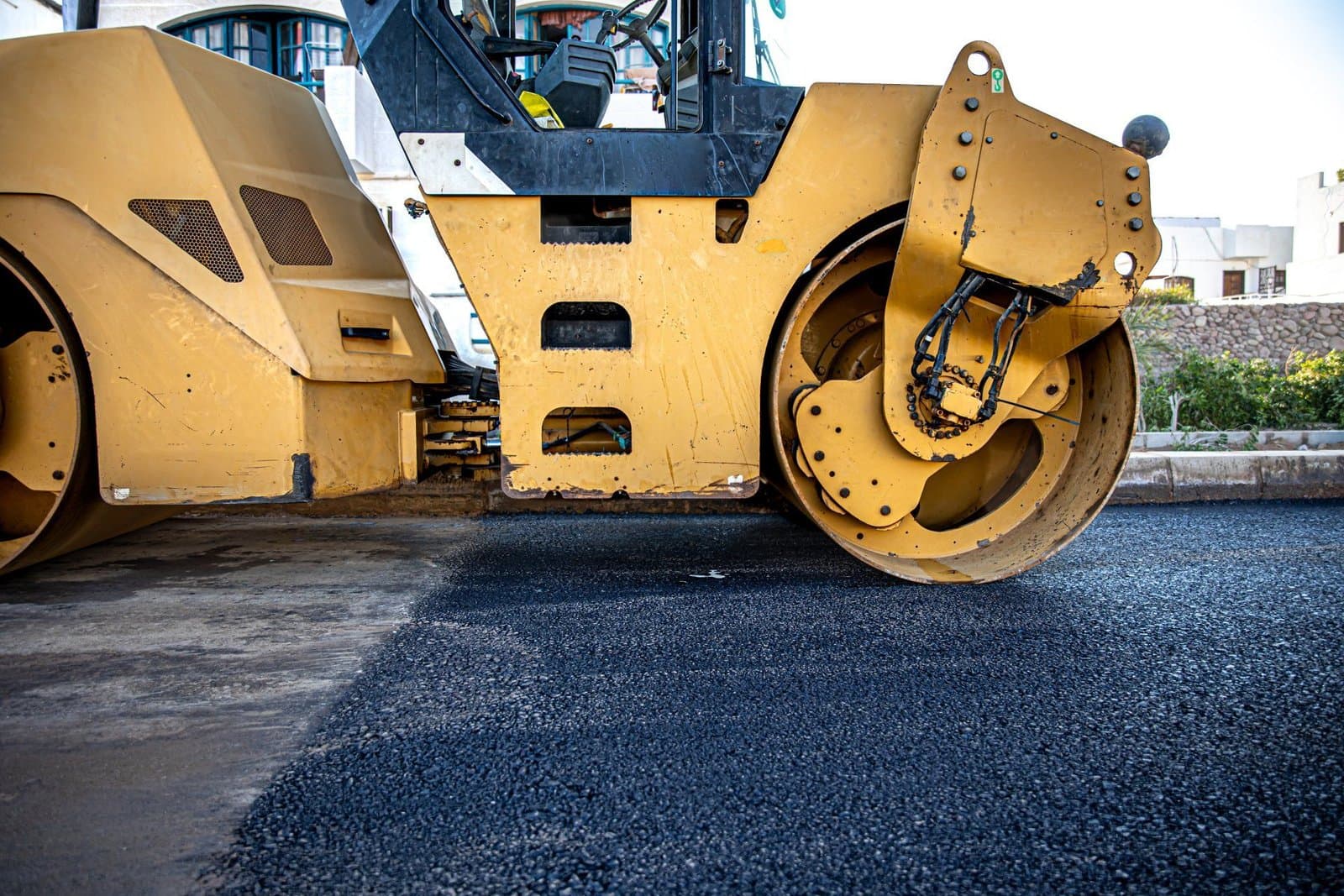 Paving work by Action Asphalt Sealcoating & Striping