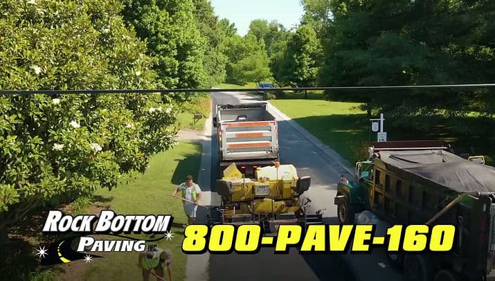 Paving work by Rock Bottom Paving