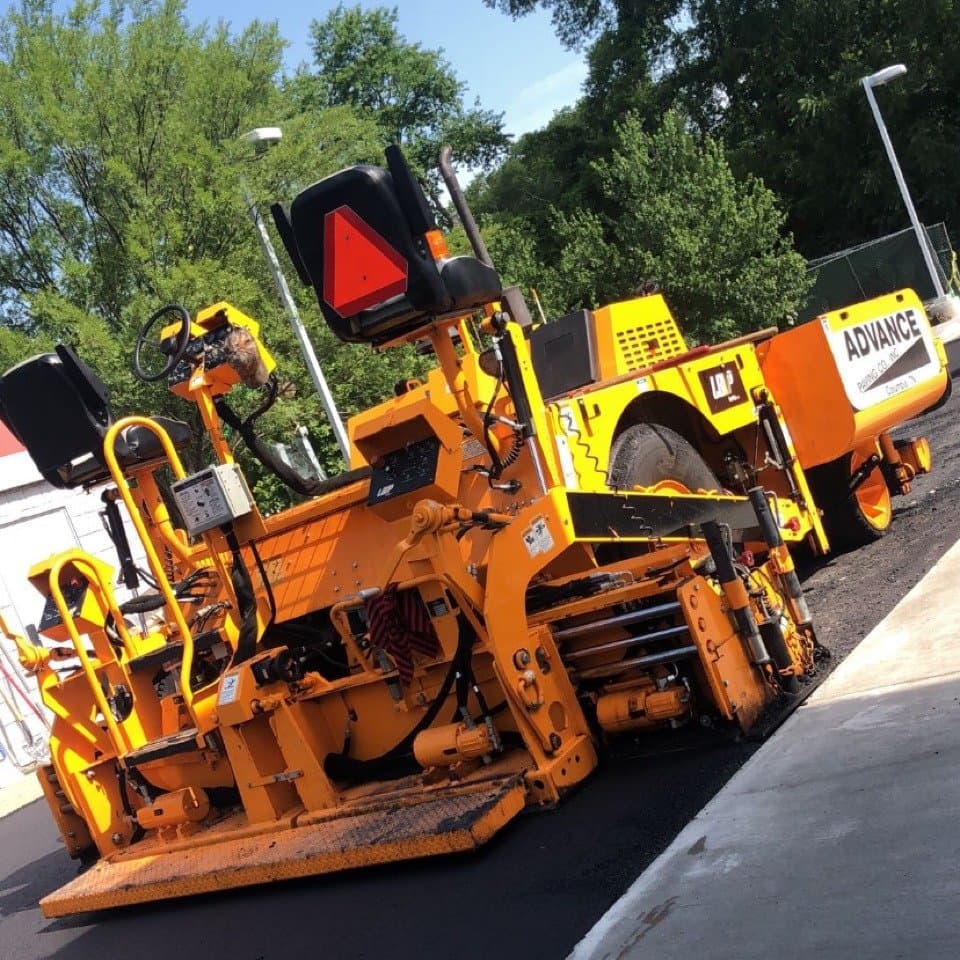 Paving work by Advance Paving Co. INC