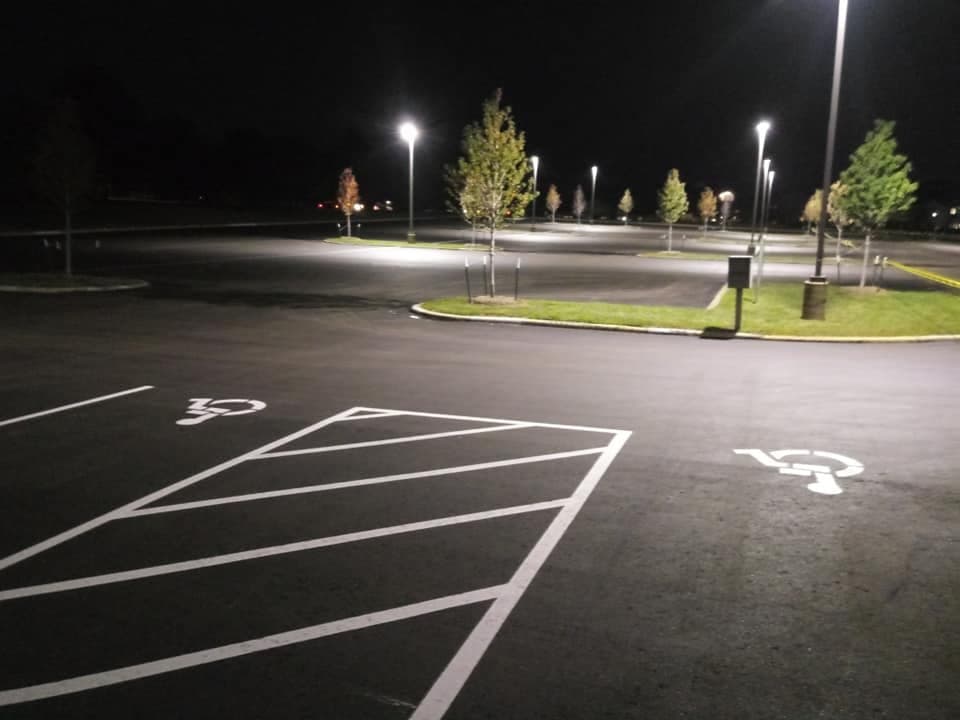 Paving work by Advanced Asphalt Paving & Concrete, LLC