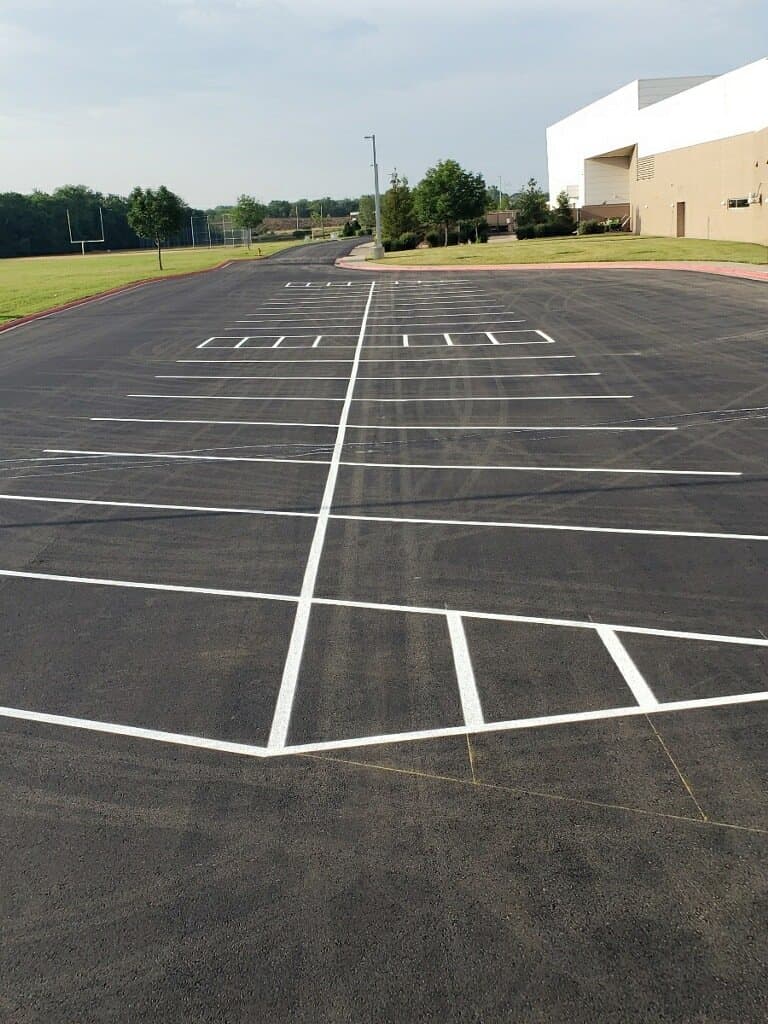Paving work by Advanced Asphalt Paving & Concrete, LLC