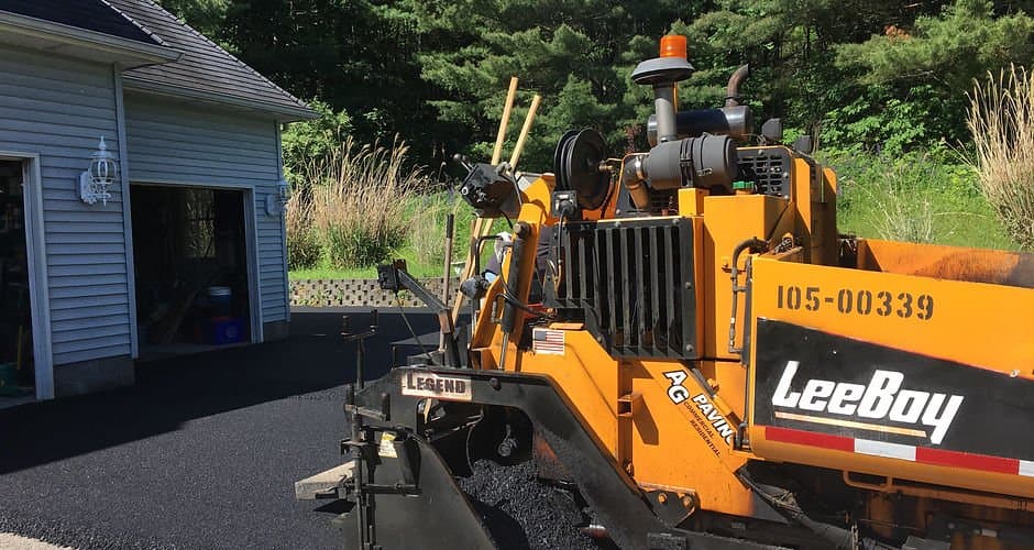 Paving work by AG Paving, Inc.