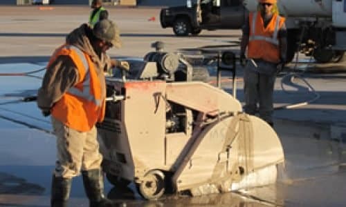 Paving work by Alamo City Constructors Inc.
