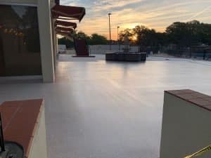 Paving work by Alamo City Constructors Inc.