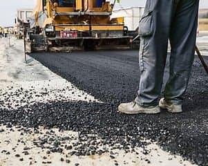 Paving work by All American Asphalt