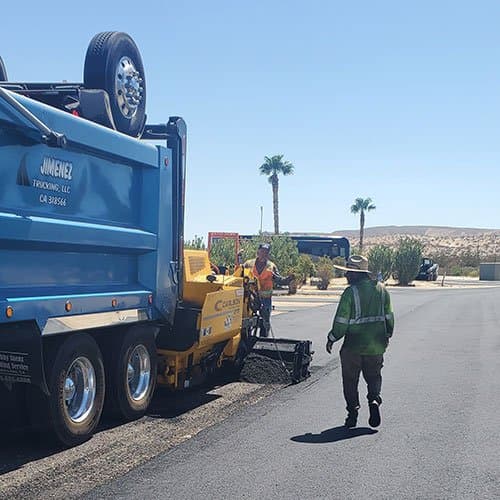 Paving work by All-Pro Asphalt Company