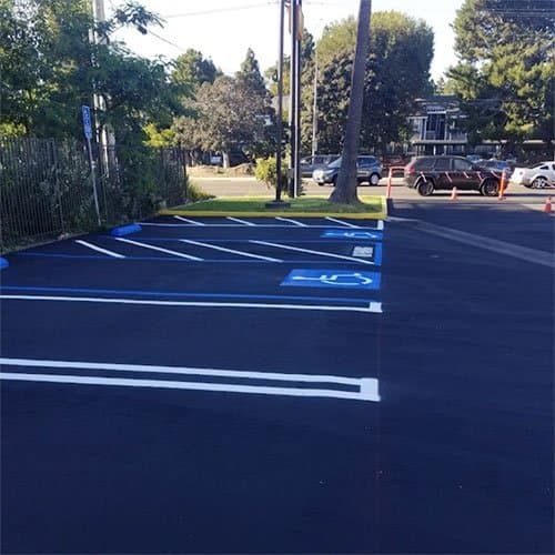Paving work by All-Pro Asphalt Company