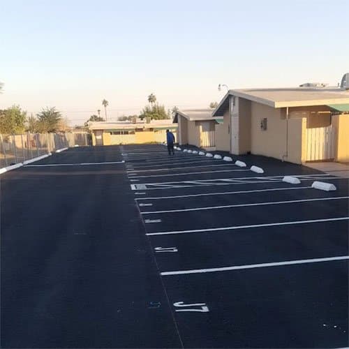 Paving work by All-Pro Asphalt Company