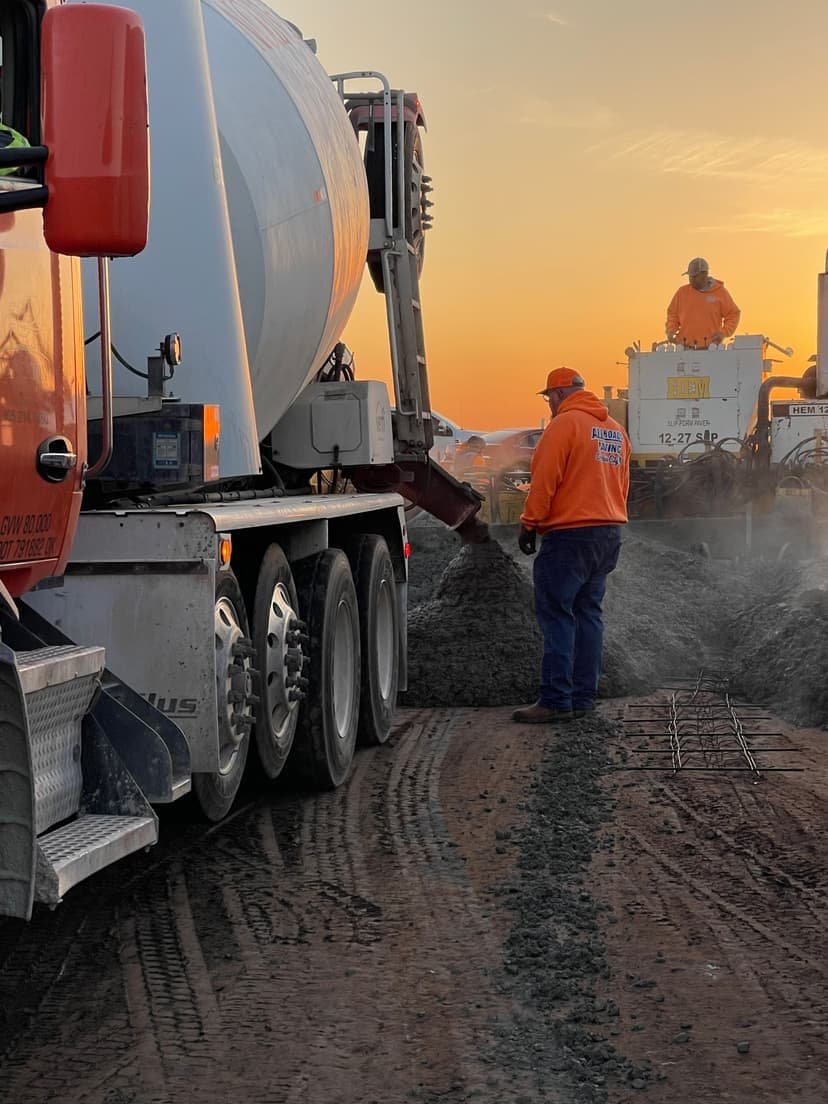 Paving work by All Roads Paving, Inc.