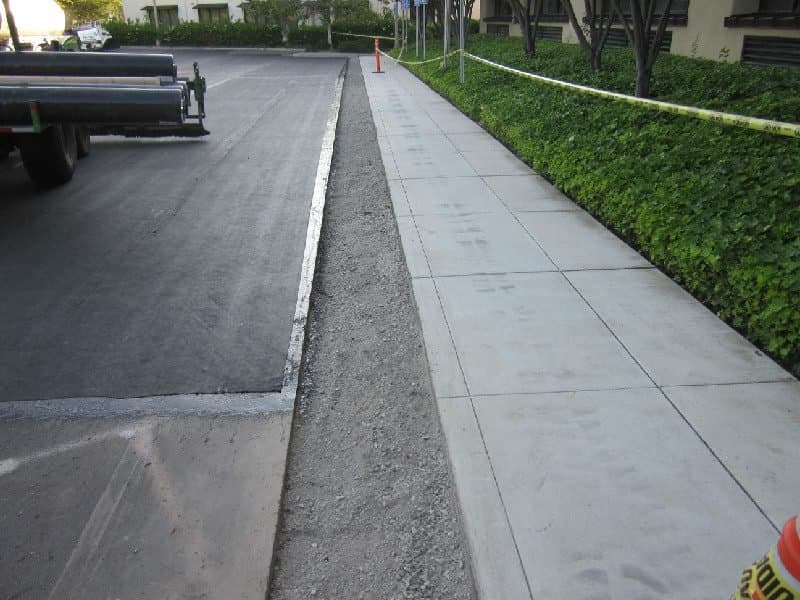 Paving work by Allied Asphalt Paving & Sealcoating Inc.