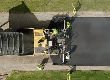 Paving work by Allied Construction