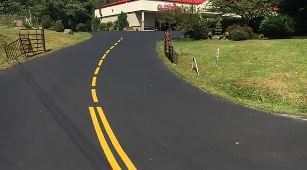 Paving work by American Asphalt
