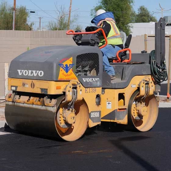 Paving work by American Asphalt