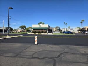 Paving work by American Asphalt