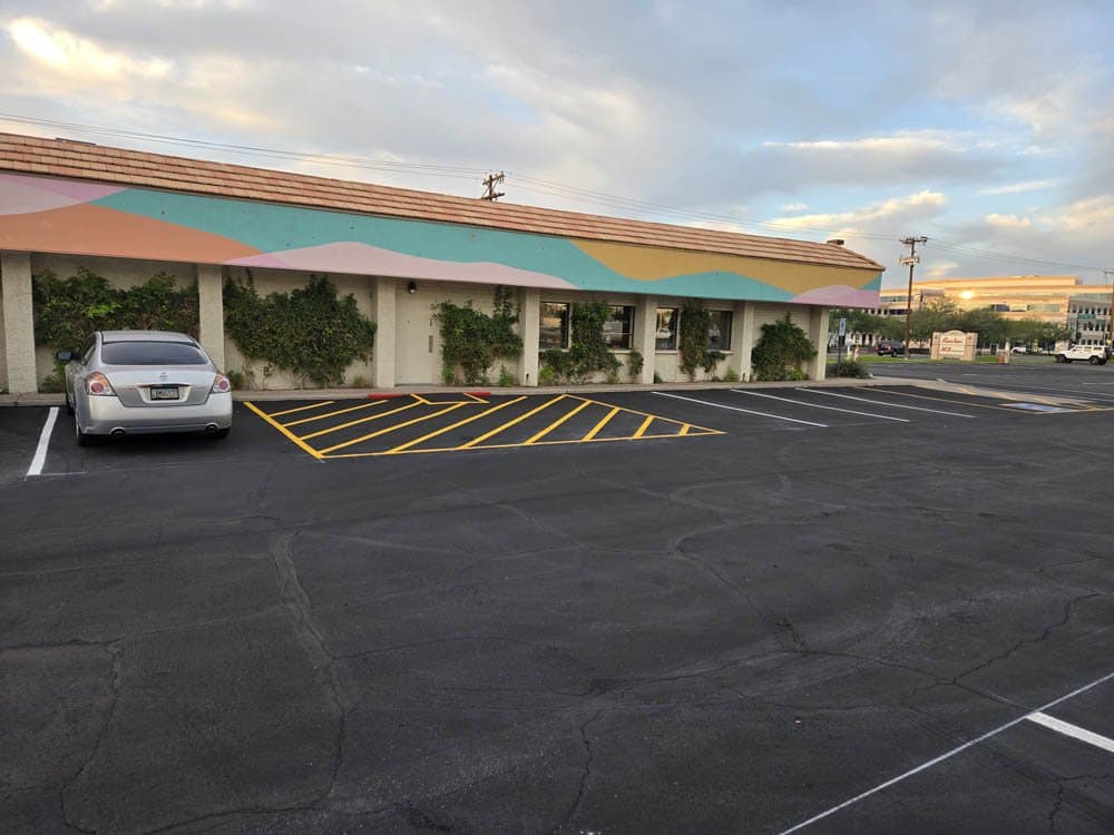 Paving work by American Asphalt