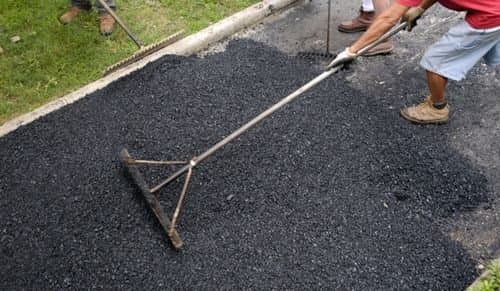 Paving work by American Paving Asphalt Inc