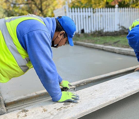 Paving work by Angels Contractors & Suburban Sidewalks