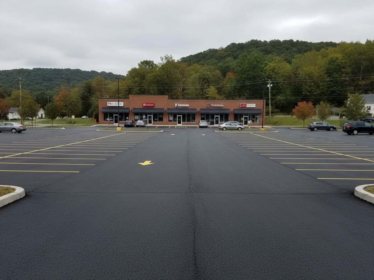 Paving work by Apex Asphalt Co