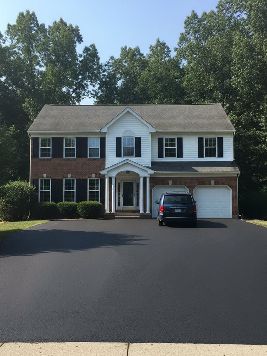 Paving work by Apex Asphalt Co