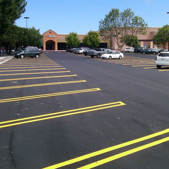 Paving work by Apodaca Paving Inc.