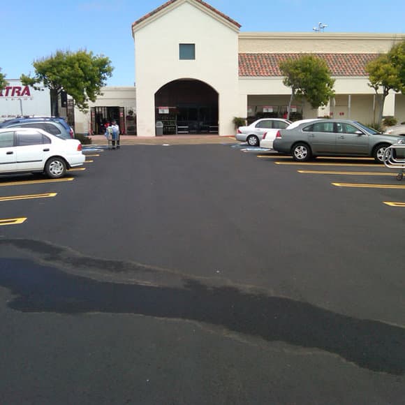 Paving work by Apodaca Paving Inc.