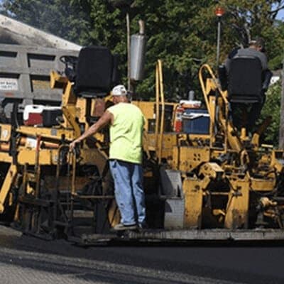 Paving work by Arizona Street Works