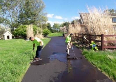 Paving work by Armor Asphalt