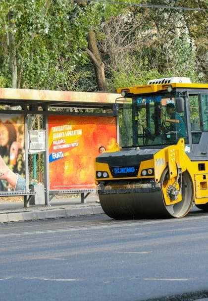 Paving work by Asphalt Masters