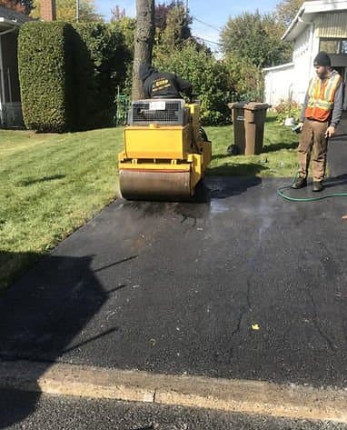 Paving work by Asphalt Restoration Solutions