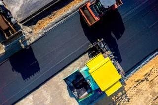 Paving work by Asphalt service