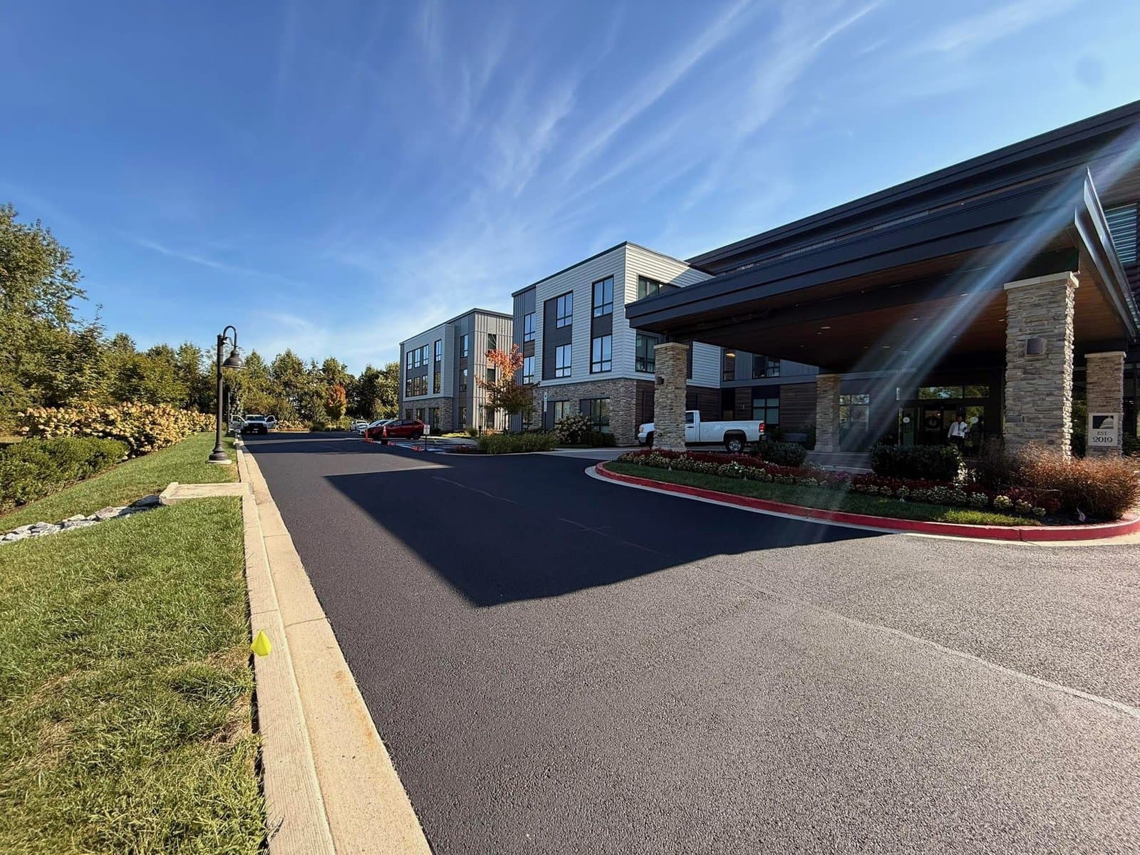 Paving work by Asphalt Solutions, LLC.