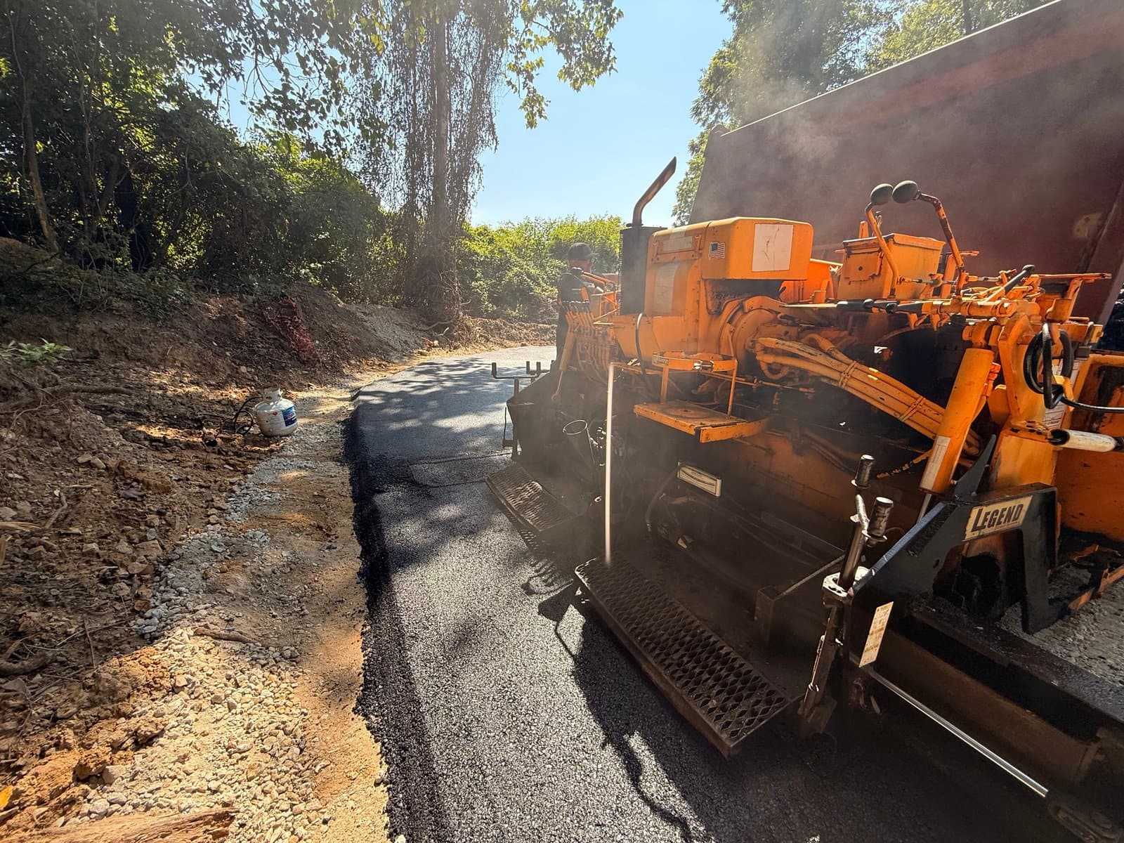 Paving work by Asphalt Solutions, LLC.