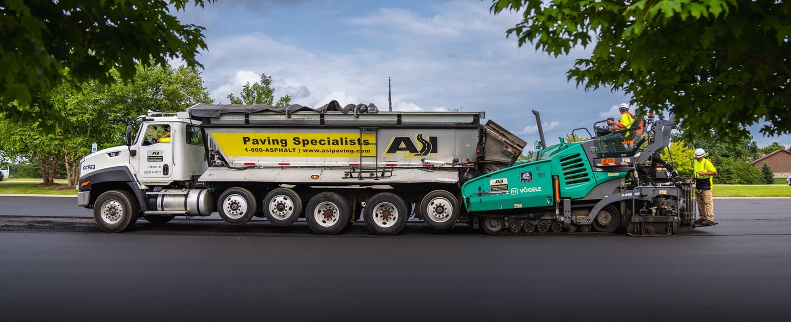 Paving work by Asphalt Specialists, LLC