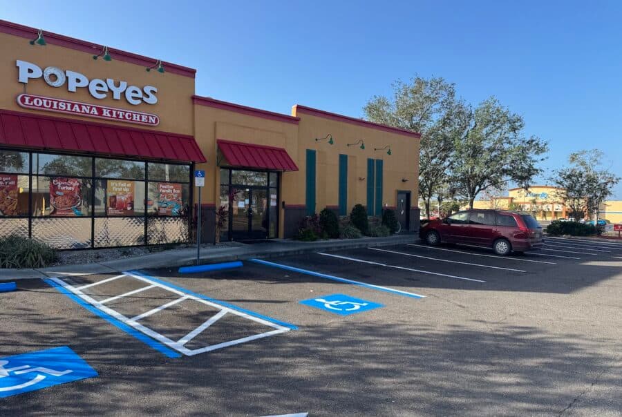 Paving work by Line Striping of Tampa Bay