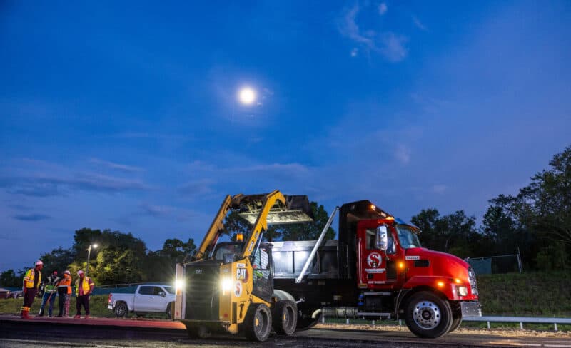 Paving work by Superior Asphalt Inc.